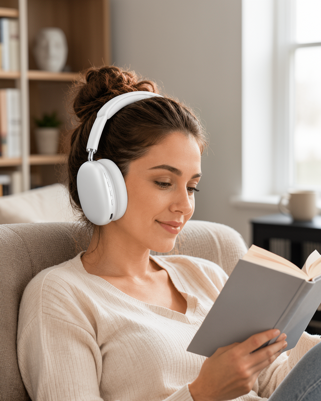 Katlanabilir Bluetooth V5.0 Kablosuz Kulaklık | 400 mAh, Gürültü Azaltma Yeni Nesil