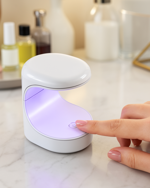 Mini Tırnak Kurutucu – Hızlı Kurutma İçin UVLED Işık Teknolojisi Yeni Nesil