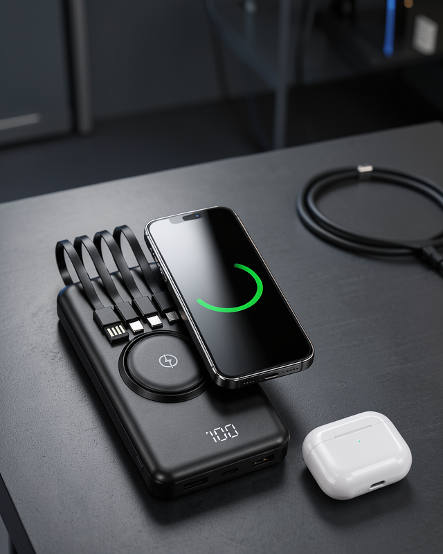 Akıllı Koruma Sistemli Powerbank – Hızlı, Güvenli ve Modern