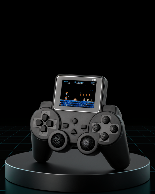 2025 S10 Gamepad 520 Klasik Retro Oyunlu TV Bağlantılı A Kalite Orijinal Yeni Nesil