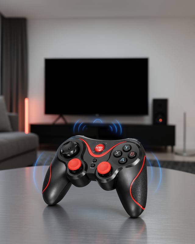 Gelişmiş Kontrol Hassasiyeti Sunan Kablosuz Bluetooth Oyun Kolu