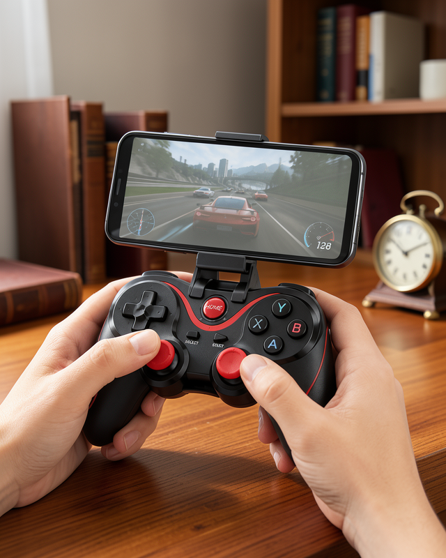 Hafif ve Taşınabilir Kablosuz Bluetooth Oyun Konsolu