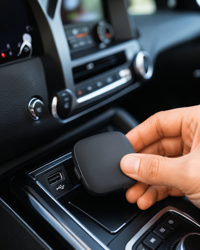Android Auto Kablosuz Adaptör Bluetooth 5.0 ve 5.8GHz WiFi Destekli Yeni Nesil