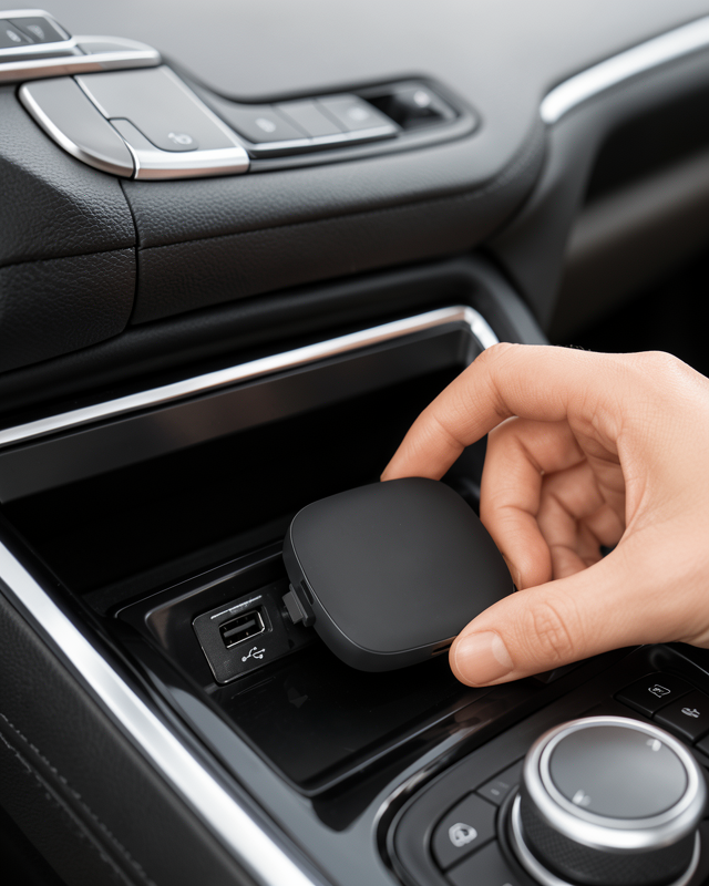 Android Auto Kablosuz Bağlantı Adaptörü 5.8GHz Hızlı WiFi ve Kompakt Tasarımlı Yeni Nesil