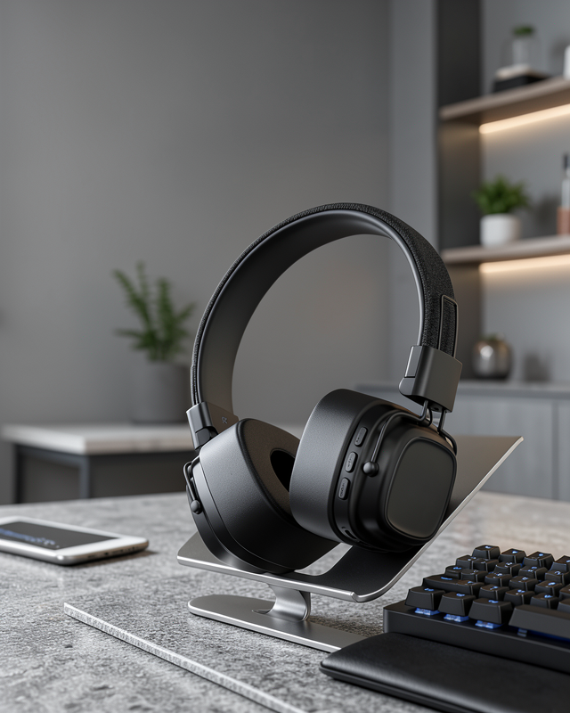 Bluetooth Kablosuz Kulak Üstü Kulaklık Katlanabilir Konforlu ve Şık Tasarımlı