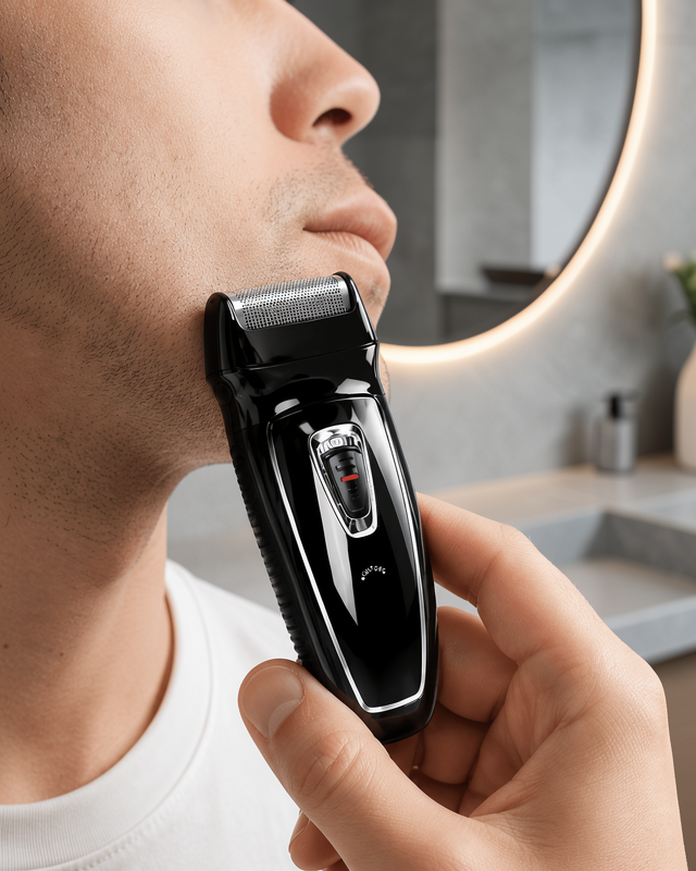 Uzun Pil Ömürlü Şarjlı Tıraş Makinesi – Hızlı Şarj, Ergonomik Tasarım, Çok Yönlü Kullanım