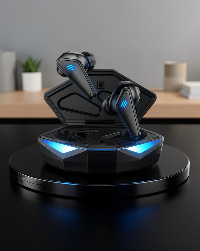Profesyonel Bluetooth 5.0 Kulaklık – Dokunmatik Kontrol, 3D Surround Ses