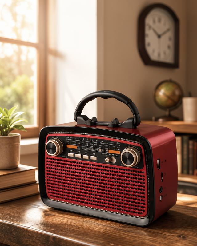 Bluetooth Hoparlör – Kablosuz Bağlantı, Geniş Ses Alanı, Radyo Destekli, Hafif ve Taşınabilir