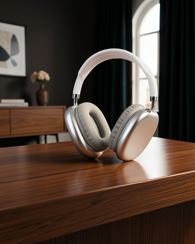 Bluetooth 5.0 Kulak Üstü Kulaklık – Uzamsal Ses, Gürültü Engelleme, Ergonomik Tasarım