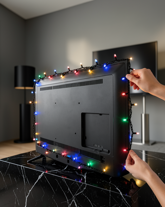 8 Modlu LED Işık Zinciri İç Mekan Dekoratif Aydınlatma Yeni Nesil