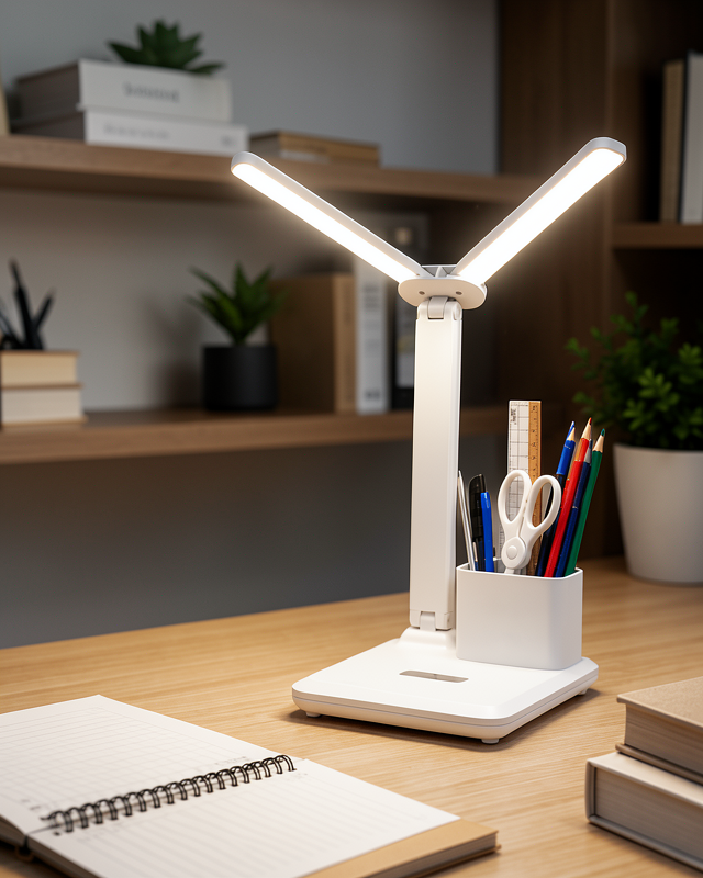 LED Işıklı Masa Lambası – Göz Yormayan, Kısılabilir ve Esnek Başlıklı Yeni Nesil