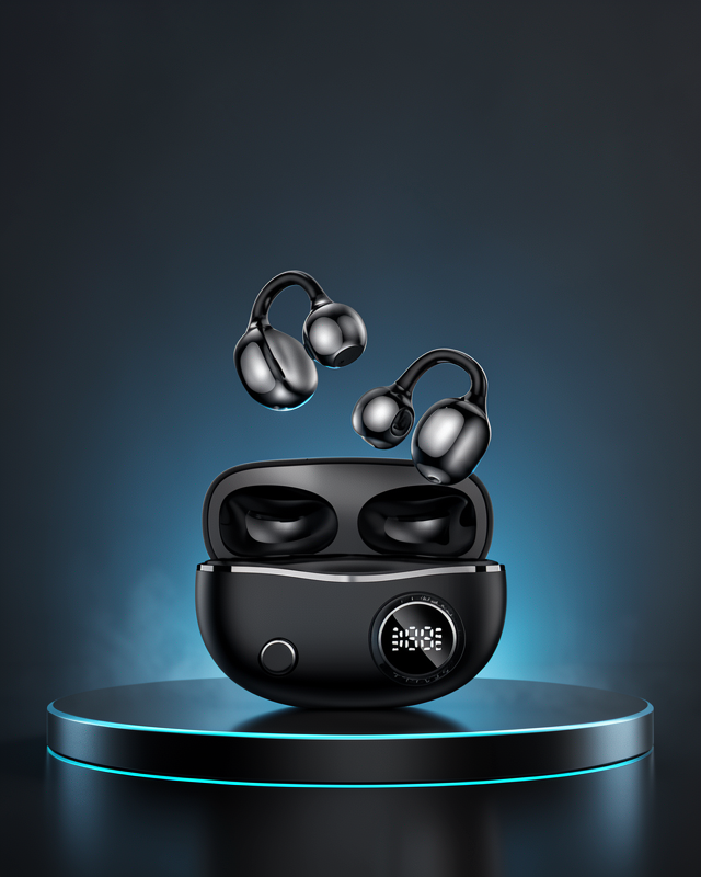 Açık Kulak Bluetooth Kulaklık 5.4 APTX Destekli Ergonomik Tasarım