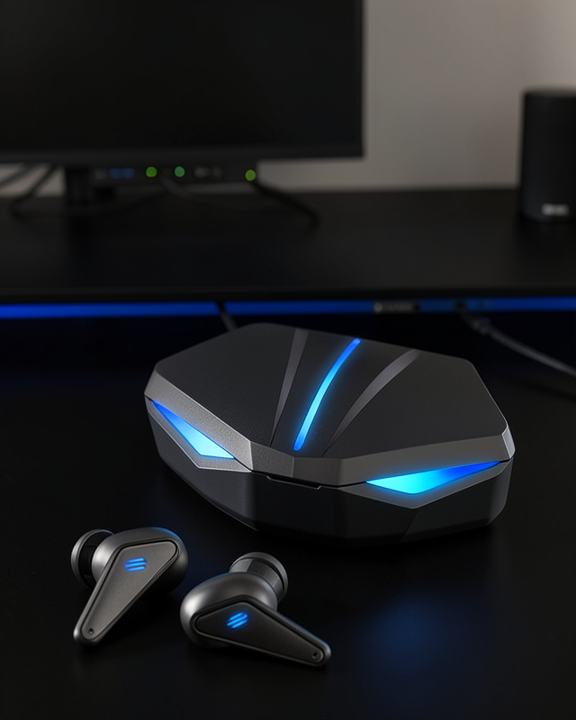 Bluetooth Oyuncu Kulaklığı ANC Özelliği Yüksek Ses Kaliteli