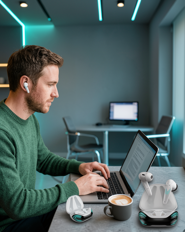 Kablosuz Bluetooth Kulaklık iPhone 12 iPhone S22 Redmi Note 11 Uyumlu