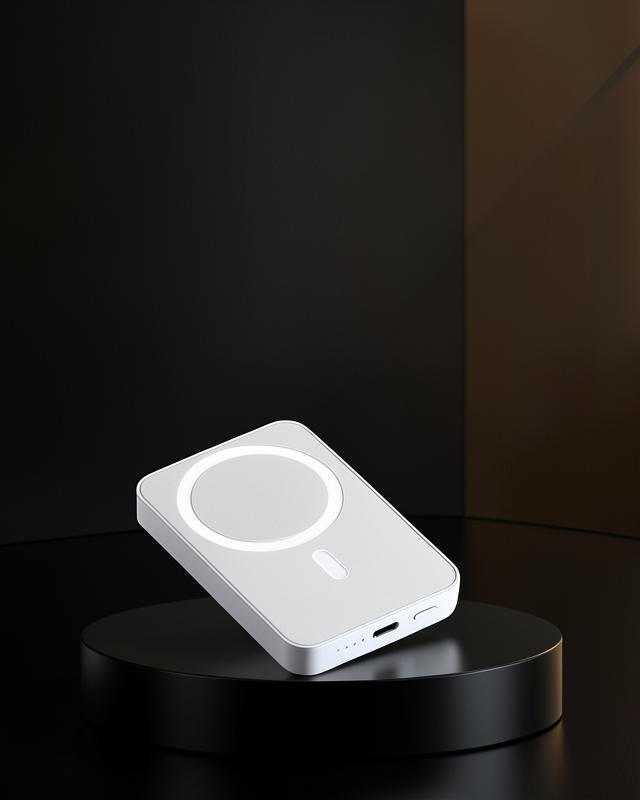 MagSafe Uyumlu Kablosuz Batarya 27W Hızlı Şarj Destekli Kompakt Güç Bankası