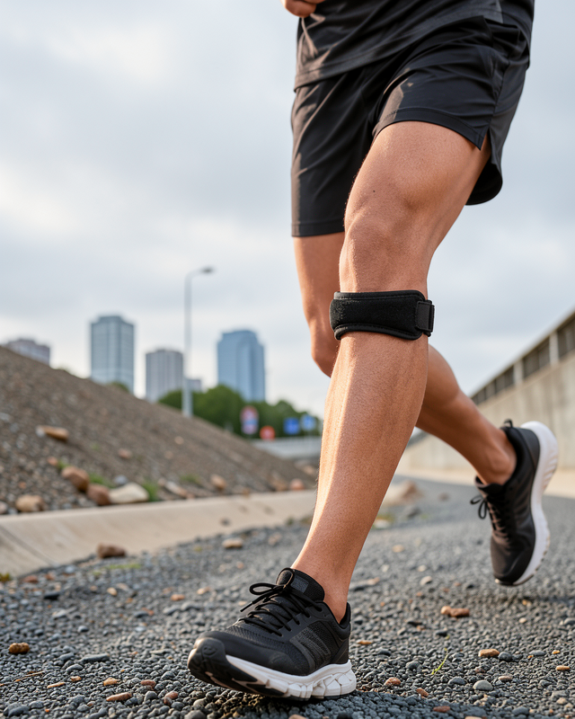 iz Altı Tendon Destek Bandı Ayarlanabilir Cırtlı Sporcu Bandı