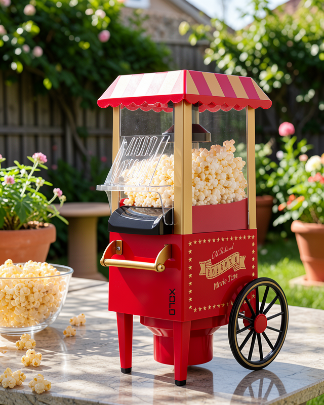 Sağlıklı Atıştırmalıklar İçin Yağsız Popcorn Makinesi