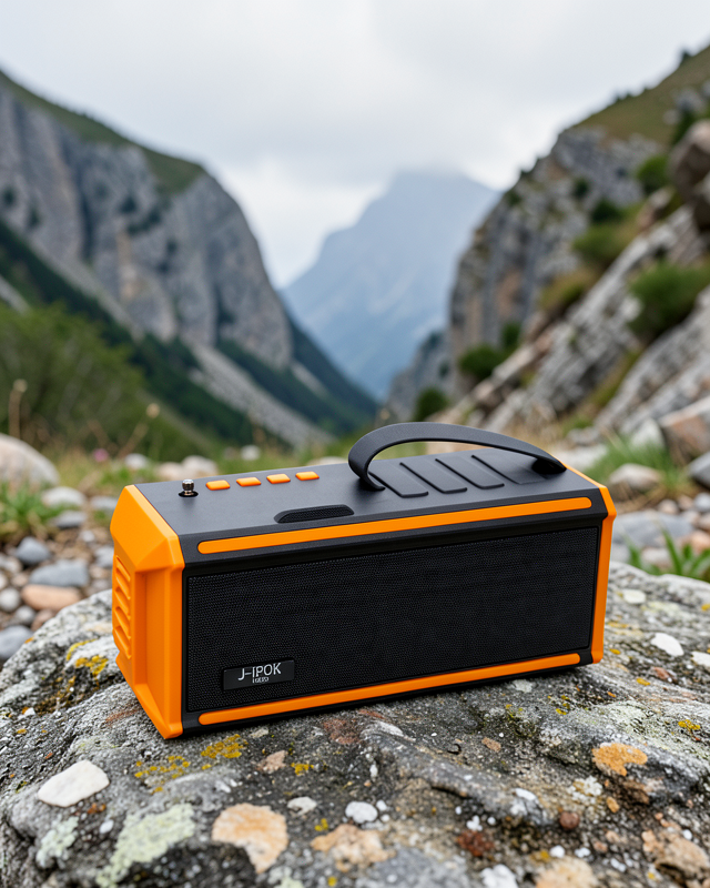 Taşınabilir J-IPOX P520 1200 mAh Bluetooth Hoparlör Mikrofonlu Yeni Nesil