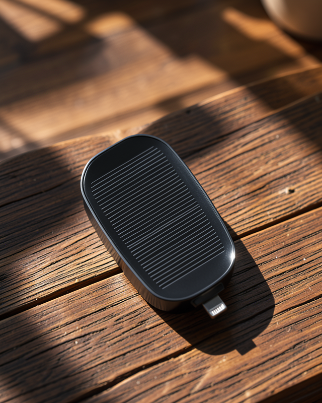 Mini Güneş Enerjili Powerbank Cep Tipi Acil Şarj Cihazı