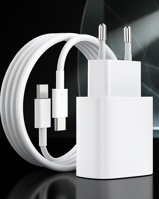 35W Güçlü USB-C Şarj Aleti Type-C Kablo Dahil