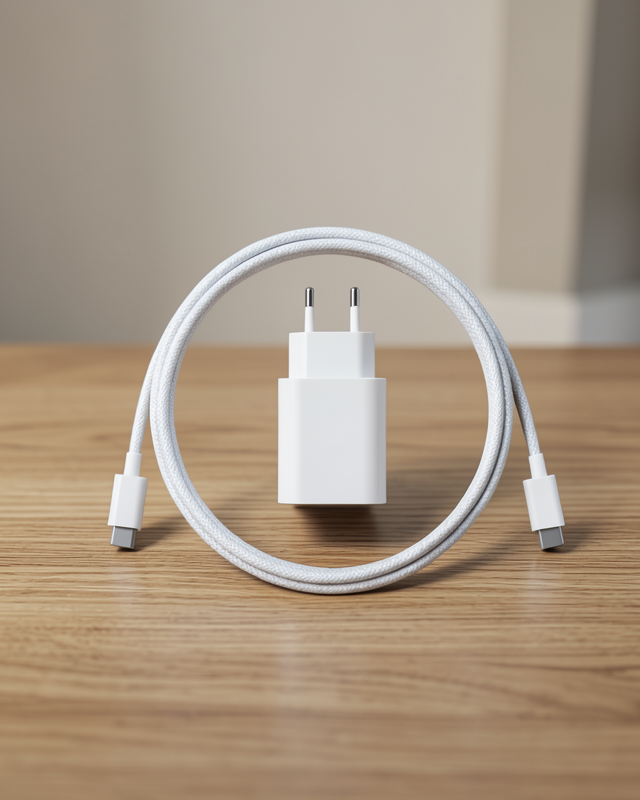 Yüksek Güçlü 35W Type-C Hızlı Şarj Adaptör Seti