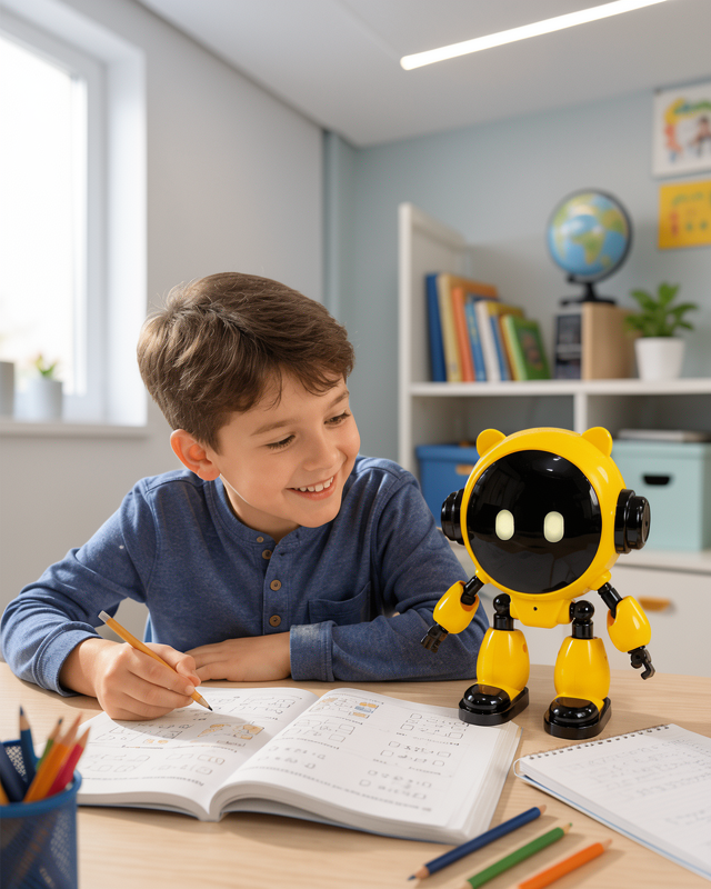 Yapay Zeka Destekli Akıllı Çocuk Robotu Türkçe Konuşma 40 Dil Wi-Fi ve Eğitim Desteği