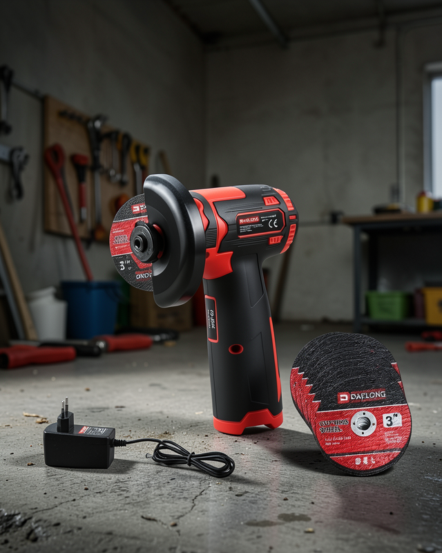 Çift Akülü Mini Taşlama Makinesi