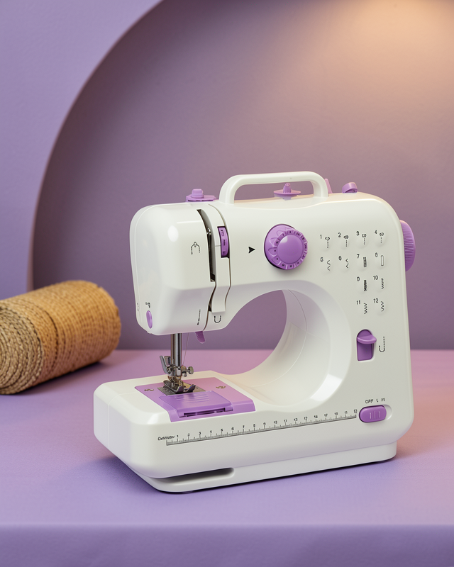 12 Farklı Dikiş Desenli Mini Dikiş Makinesi