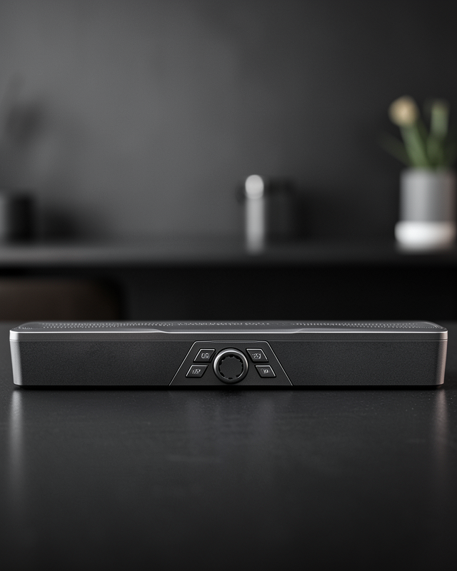 Masaüstü Soundbar Hoparlör Siyah