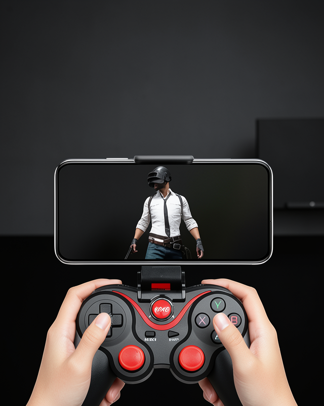 Android Uyumlu Gamepad X3 Game Stick Oyun Kolu Bluetooth Bağlantılı