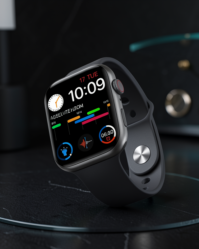 Akıllı Saat Sesli Görüşme Bluetooth Bağlantılı Kablosuz Şarj Özelliği