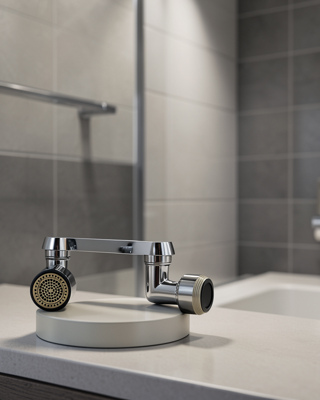 Dönebilen Musluk Başlığı Akrobat Mutfak Banyo Musluk Ucu Başlığı Oynar Başlıklı