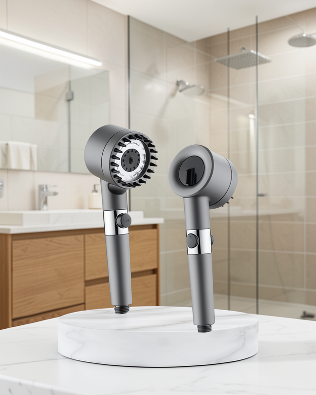 Yeni Masaj Etkili Nesil Filtreli  Duş Başlığı Fıskiyesi Duş Banyo