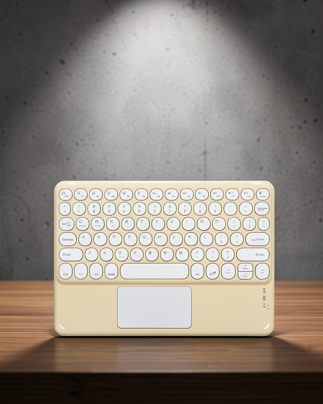 Touchpad Uyumlu Bluetooth Klavye Slim Kablosuz Wifi Q Klavye