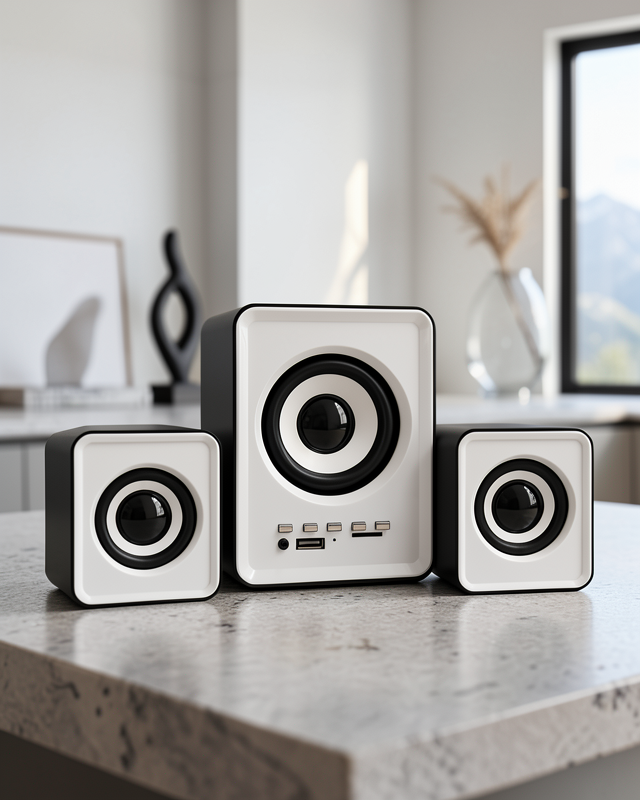 USB Beslemeli Bluetooth Bilgisayar Ses Sistemi