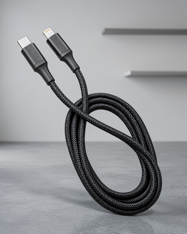 Uzun ve Dayanıklı Type C Lightning PD Hızlı Şarj Kablosu