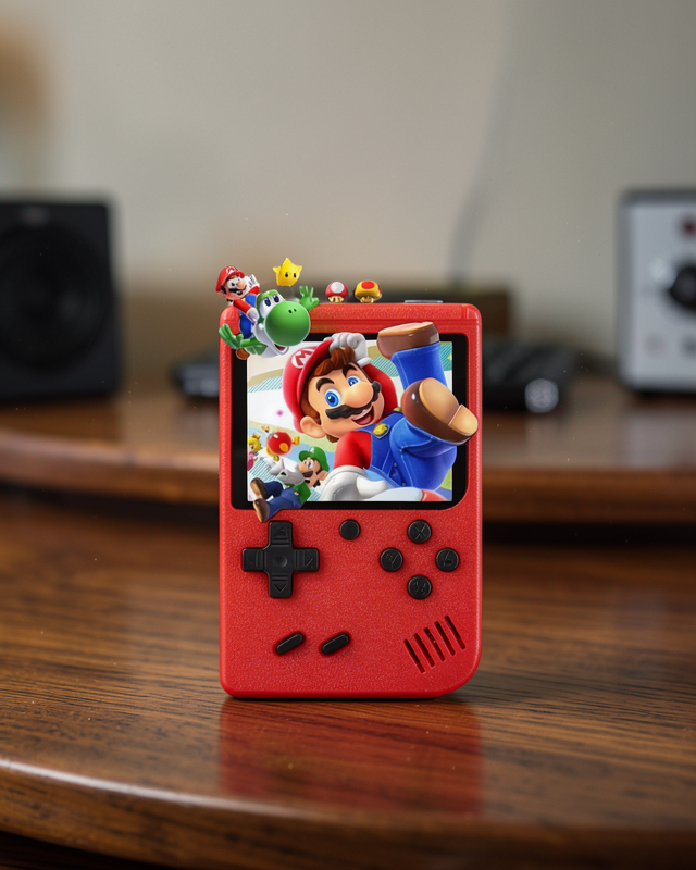 Nostalji Oyunlu Mini Atari Gamebox 400 Oyunlu El Atarisi