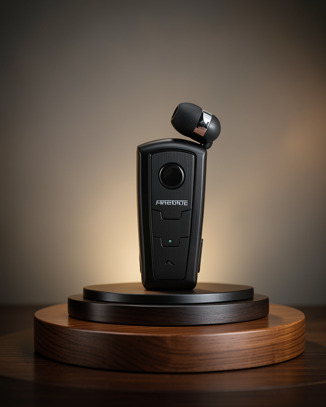 Makaralı Bluetooth Kulakiçi Yaka Kulaklığı Kablosuz Kulaklık
