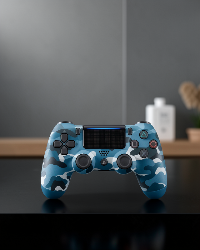 PS4 Joystick Oyun Kolu Titreşimli Uzun Pil Ömrü USB Şarj Kablolu