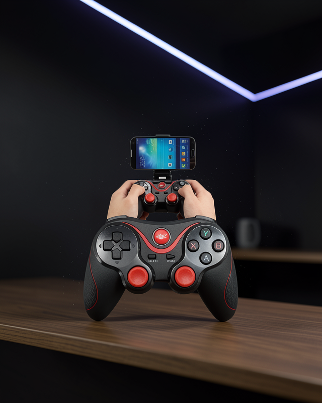 Yeni Nesil X3 Gamepad Android Uyumlu Telefon Tutucu Özellikli Joystick