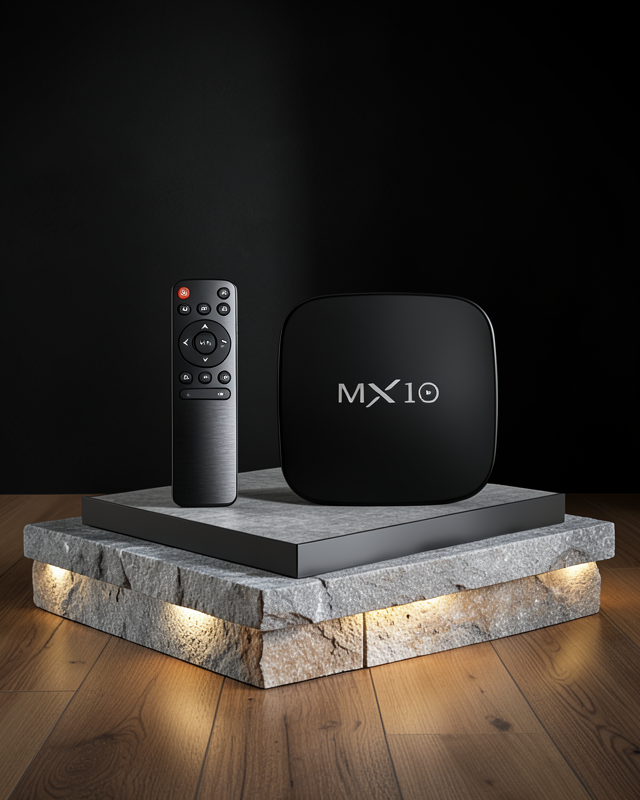 Akıllı TV kutusu Mx Box Android 7.1 TV kutusu 2.4G Wifi