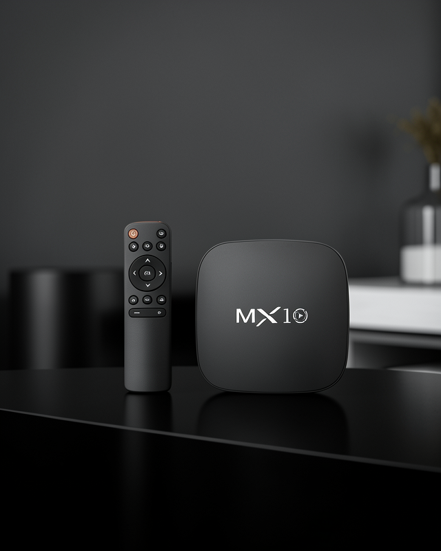 Mx Box Android Tv Media Sound 4K Ultra HD Görüntü Kaliteli