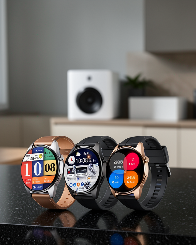 Akıllı Saat 1.5 Inç Amoled Ekran Çift Kordonlu GPS NFC Uyumlu