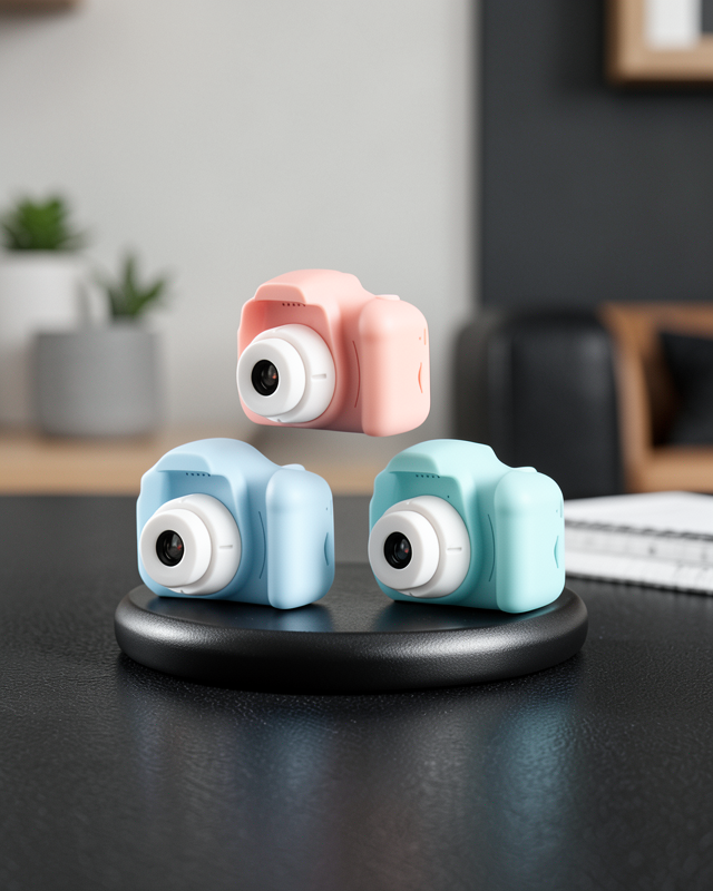 Dijital Fotoğraf Makinesi Çocuk Mini 1080p HD Kaliteli Renkli