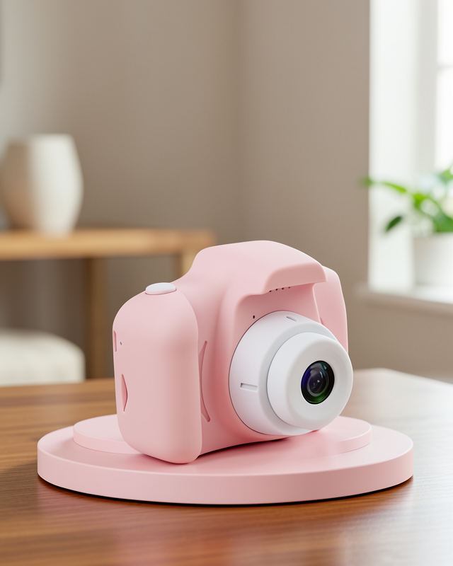 Çocuklara Özel Fotoğraf Ve Video Çeken Mini Çok Renkli Fotoğraf Makinesi