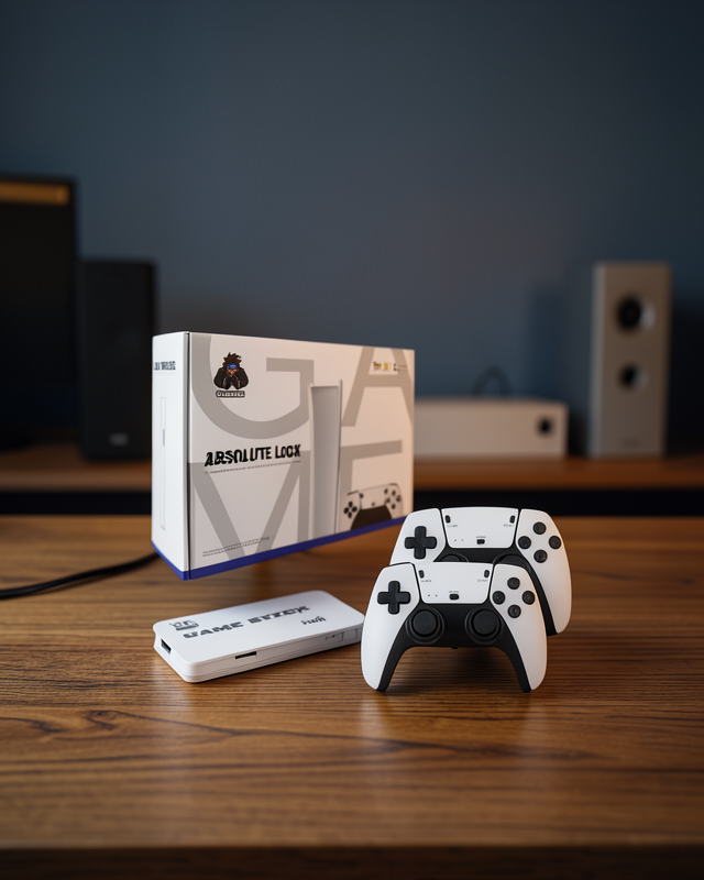 2.4 GHZ Oyun Konsolu Çift Konsol 4K Ultra Hd Game Stick