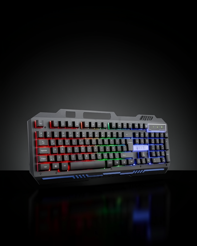 Gaming Oyuncu Klavyesi Led Aydınlatmalı Mekanik Hisli