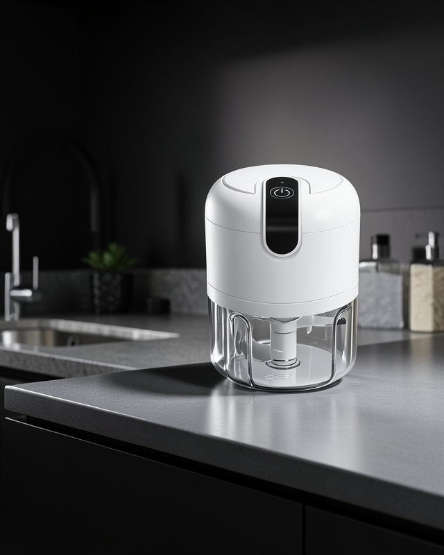 Mini Doğrayıcı Rondo Taşınabilir Mini El Blender Paslanmaz Çelik