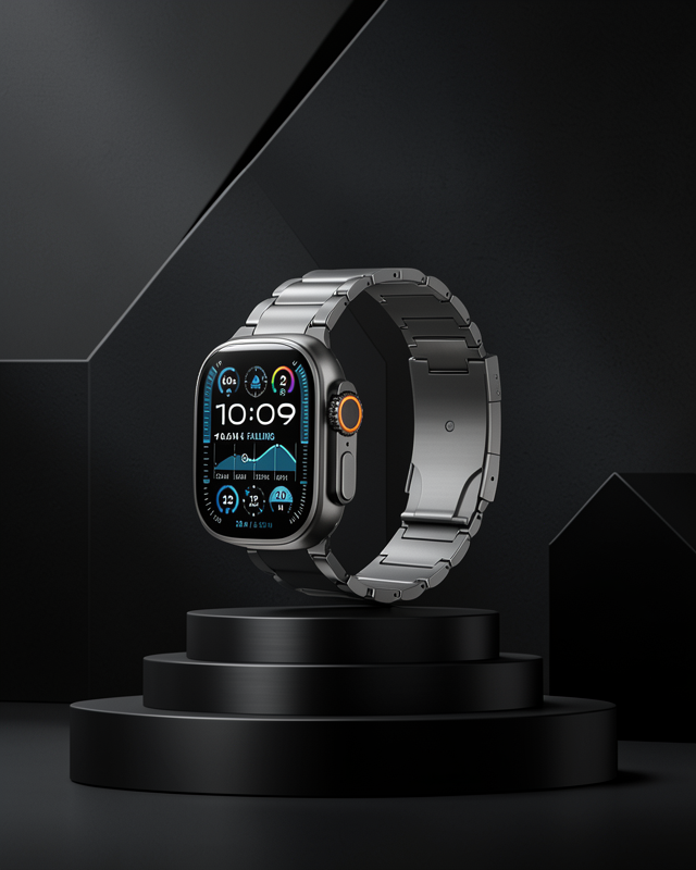 Akıllı Saat Arama Konuşma GPS ve NFC Özelliği 3 Kordonlu Amoled Ekran