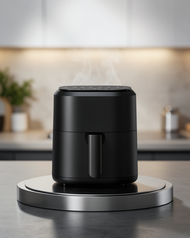 4L Airfryer Hazneli Hava Fritözü Yağsız Fritöz Taşınabilir Fırın İşlevi Gören Pratik